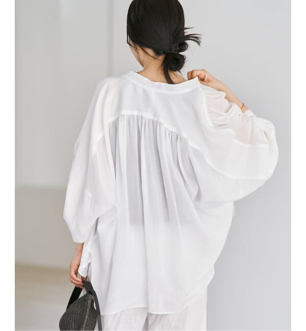 Plage「Sheer Poncho シャツ」|シャツ・ブラウス|