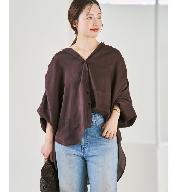 Plage「Sheer Poncho シャツ」|シャツ・ブラウス|
