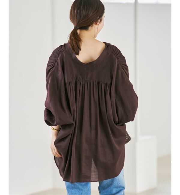 Plage「Sheer Poncho シャツ」|シャツ・ブラウス|