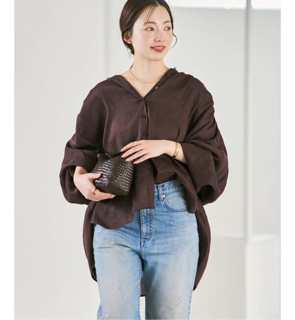 Plage「Sheer Poncho シャツ」|シャツ・ブラウス|
