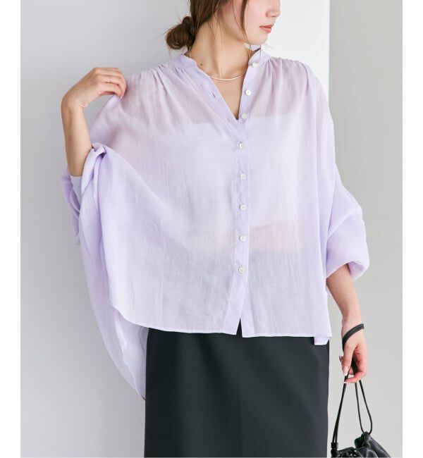 Plage「Sheer Poncho シャツ」|シャツ・ブラウス|