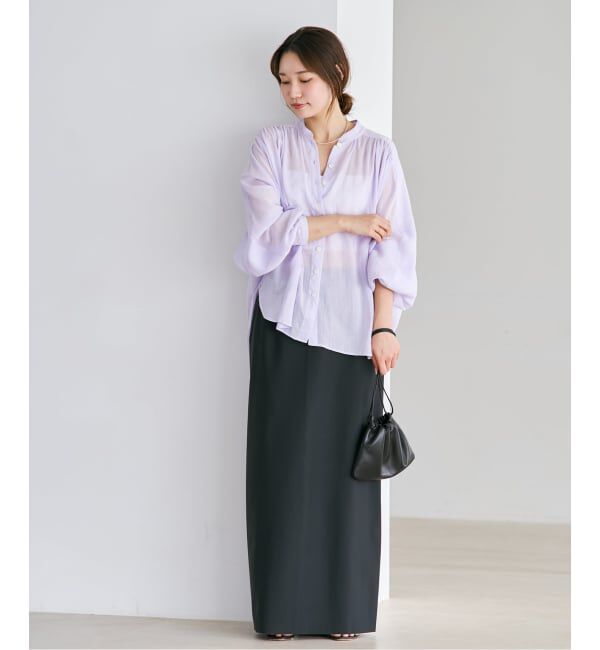 Plage「Sheer Poncho シャツ」|シャツ・ブラウス|