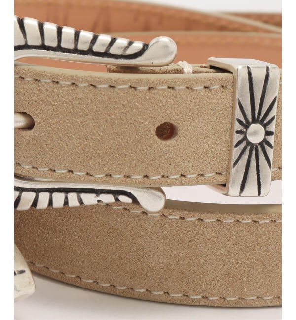Plage「ADRIANO MENEGHETTI / アドリアーノメネゲッティー 別注  CONCHO SUEDE ベルト」|ベルト|