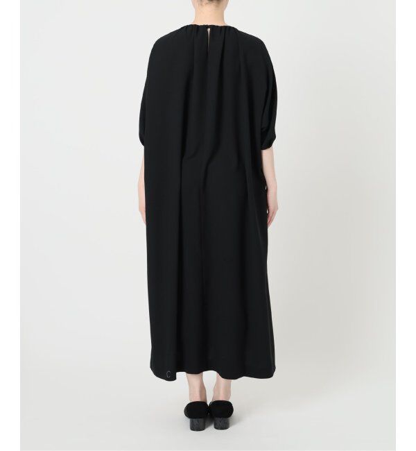 VERMEIL par iena「SAQUI サキ Georgette Neck Gatherd One-piece 25BF01」|ワンピース|