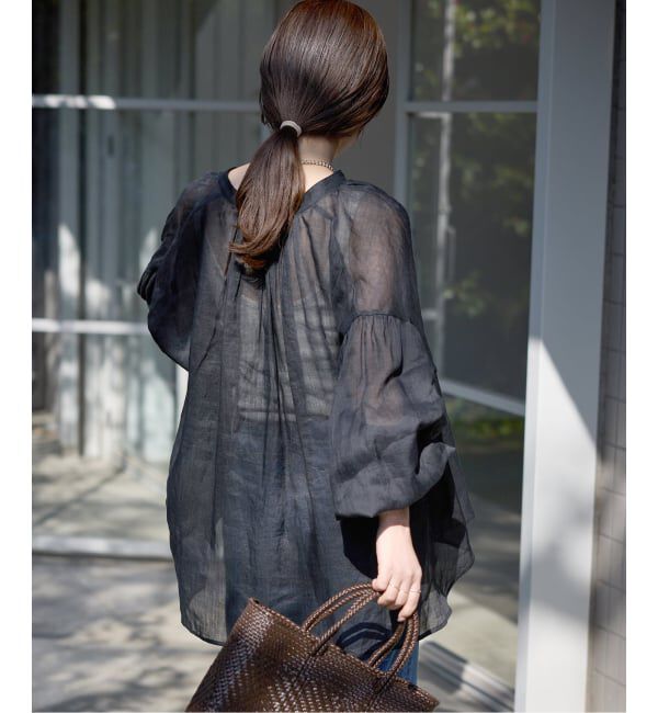 SLOBE IENA「《追加》ラミースキッパーシャツ」|シャツ・ブラウス|