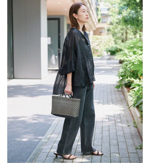 SLOBE IENA「《追加》ラミースキッパーシャツ」|シャツ・ブラウス|