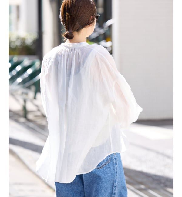 SLOBE IENA「《追加》ラミースキッパーシャツ」|シャツ・ブラウス|