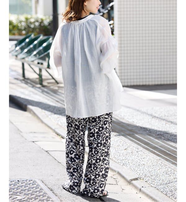 SLOBE IENA「《追加》ラミースキッパーシャツ」|シャツ・ブラウス|
