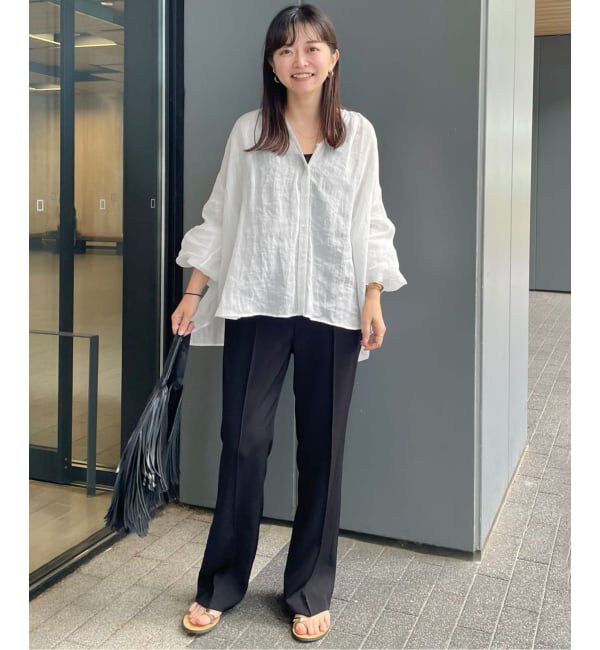 SLOBE IENA「《追加》ラミースキッパーシャツ」|シャツ・ブラウス|