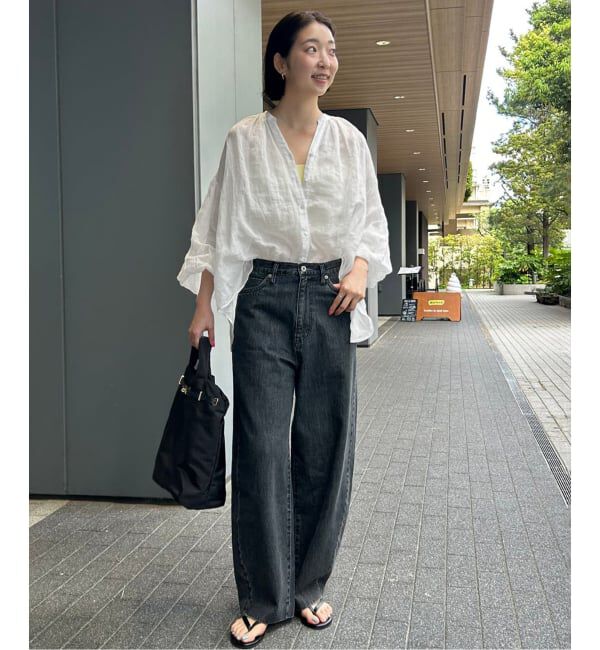 SLOBE IENA「《追加》ラミースキッパーシャツ」|シャツ・ブラウス|