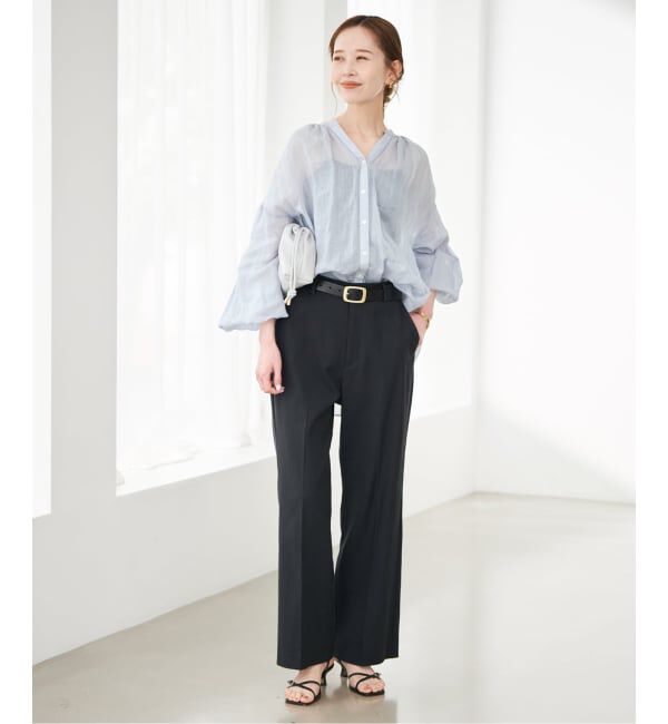 SLOBE IENA「《追加》ラミースキッパーシャツ」|シャツ・ブラウス|