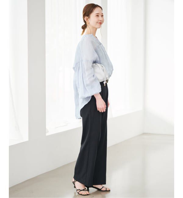 SLOBE IENA「《追加》ラミースキッパーシャツ」|シャツ・ブラウス|