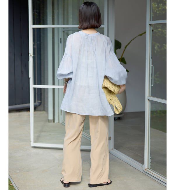 SLOBE IENA「《追加》ラミースキッパーシャツ」|シャツ・ブラウス|