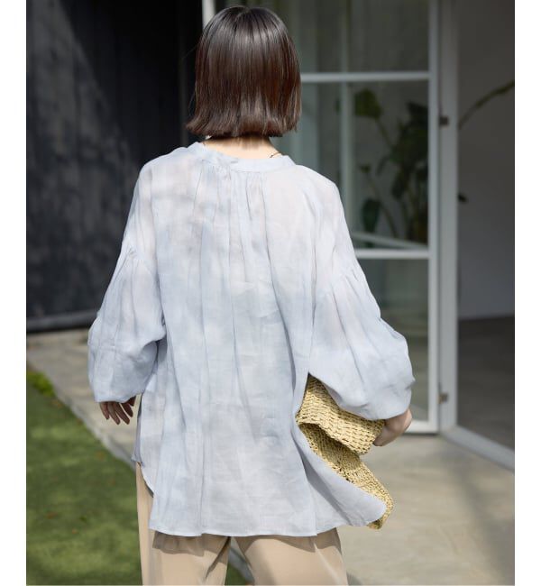 SLOBE IENA「《追加》ラミースキッパーシャツ」|シャツ・ブラウス|
