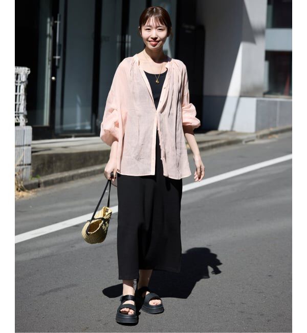 SLOBE IENA「《追加》ラミースキッパーシャツ」|シャツ・ブラウス|