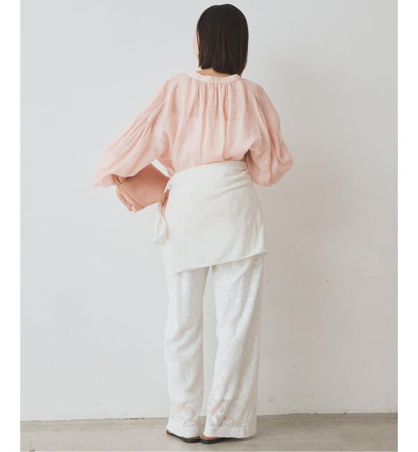 SLOBE IENA「《追加》ラミースキッパーシャツ」|シャツ・ブラウス|