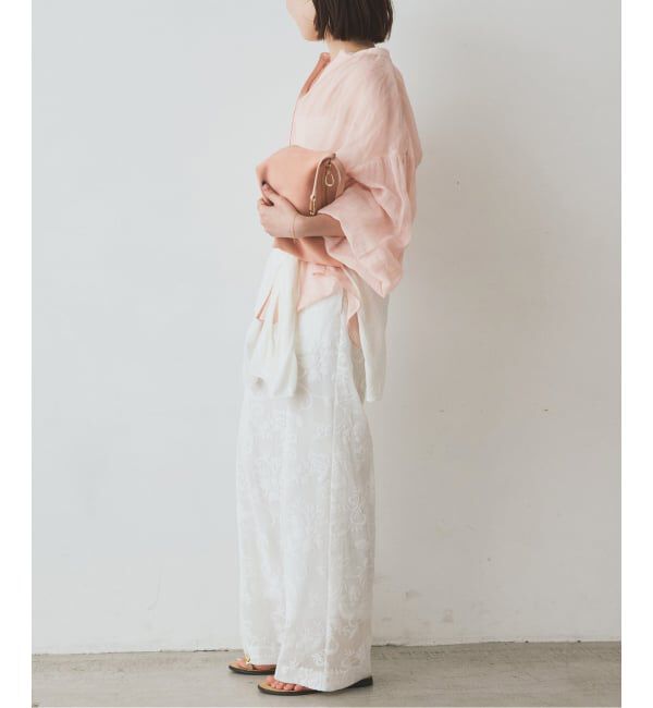 SLOBE IENA「《追加》ラミースキッパーシャツ」|シャツ・ブラウス|
