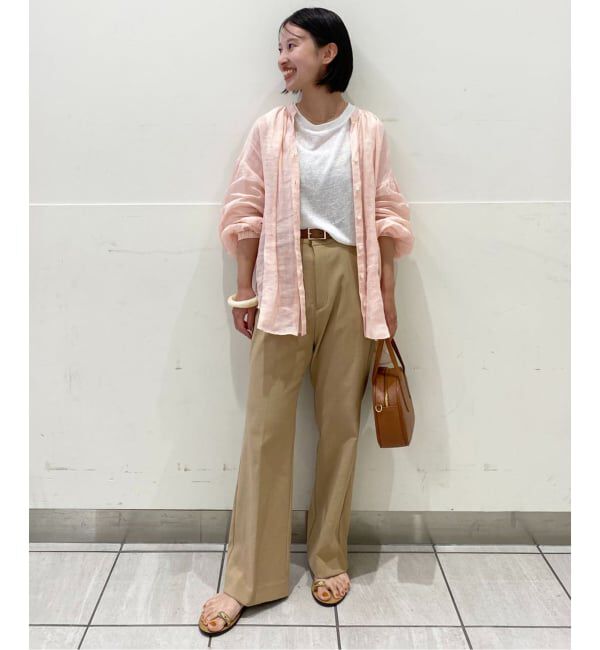 SLOBE IENA「《追加》ラミースキッパーシャツ」|シャツ・ブラウス|