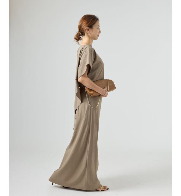 VERMEIL par iena「Drape dress」|ワンピース|