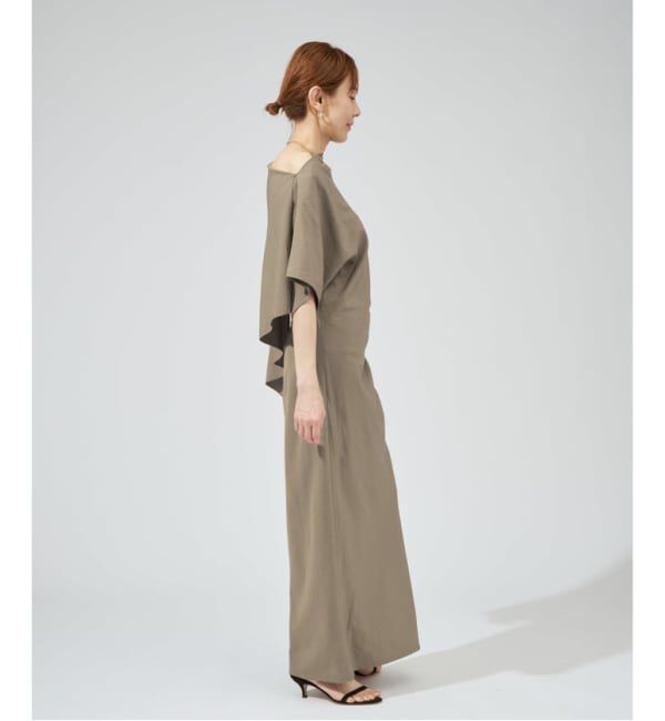 VERMEIL par iena「Drape dress」|ワンピース|