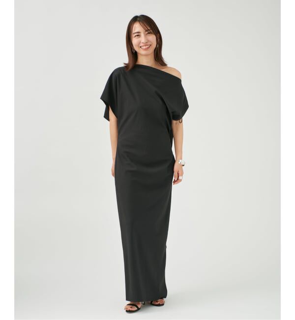 VERMEIL par iena「Drape dress」|ワンピース|