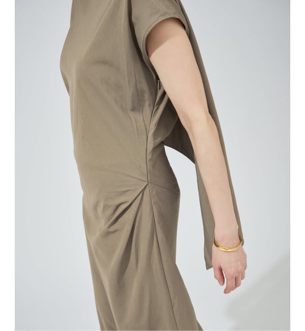 VERMEIL par iena「Drape dress」|ワンピース|