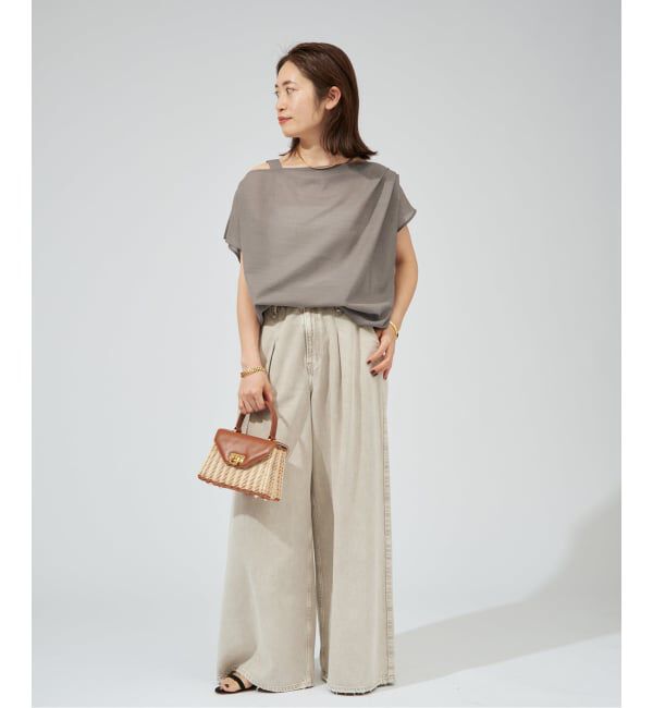 VERMEIL par iena「《手洗い可》SHEER TORO プルオーバー」|シャツ・ブラウス|