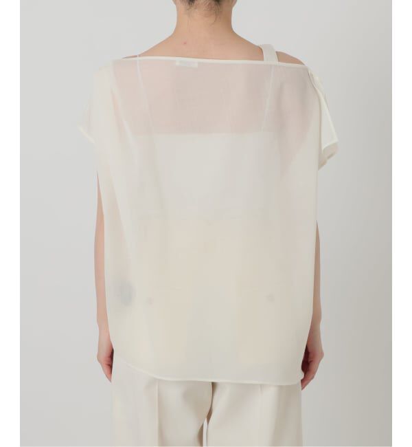 VERMEIL par iena「《手洗い可》SHEER TORO プルオーバー」|シャツ・ブラウス|