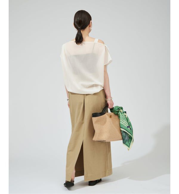 VERMEIL par iena「《手洗い可》SHEER TORO プルオーバー」|シャツ・ブラウス|