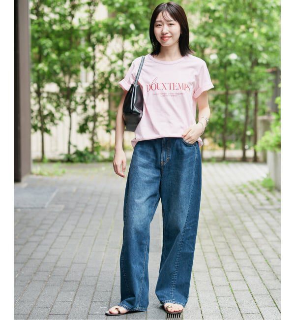SLOBE IENA「The DOUX TEMPS TEE」|Tシャツ・カットソー|