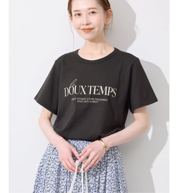 SLOBE IENA「The DOUX TEMPS TEE」|Tシャツ・カットソー|