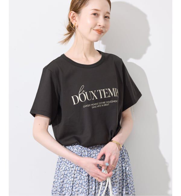 SLOBE IENA「The DOUX TEMPS TEE」|Tシャツ・カットソー|