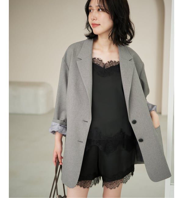 SLOBE IENA「《セットアップ対応可》サテンレースショーツ」|その他|