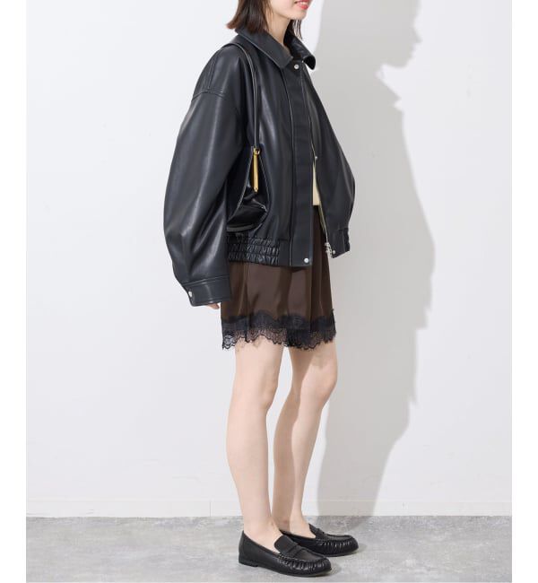 SLOBE IENA「《セットアップ対応可》サテンレースショーツ」|その他|