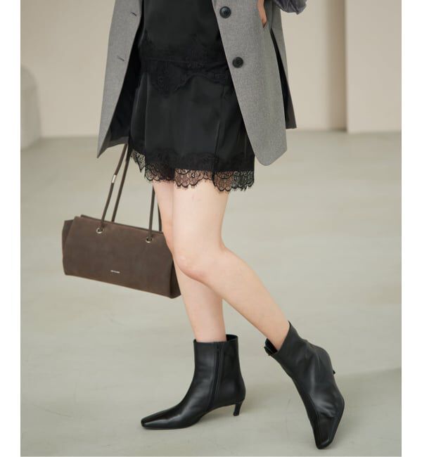 SLOBE IENA「《セットアップ対応可》サテンレースショーツ」|その他|
