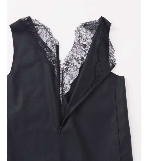 VERMEIL par iena「《一部カラーWEB限定》Lace Neck オールインワン」|オールインワン|