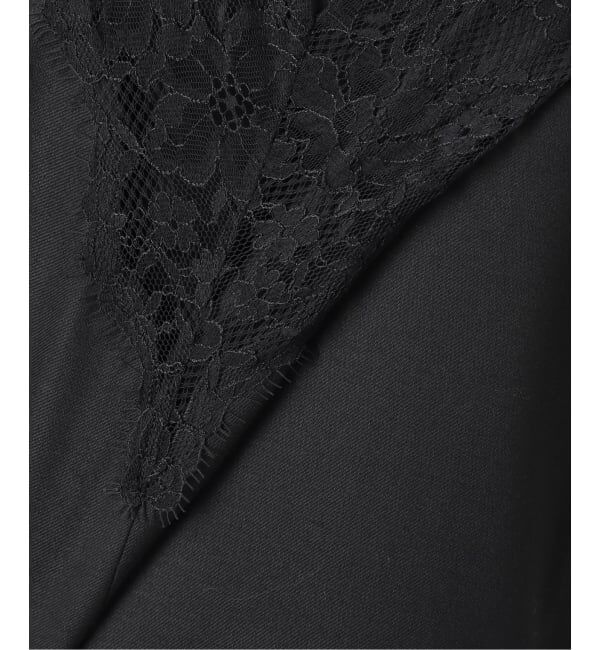 VERMEIL par iena「《一部カラーWEB限定》Lace Neck オールインワン」|オールインワン|