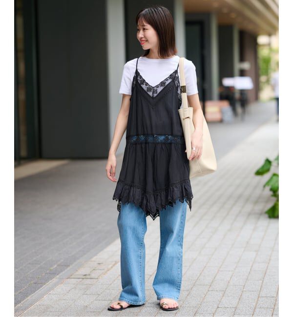 SLOBE IENA「SLOBE スクエアトートバッグ」|トートバッグ|