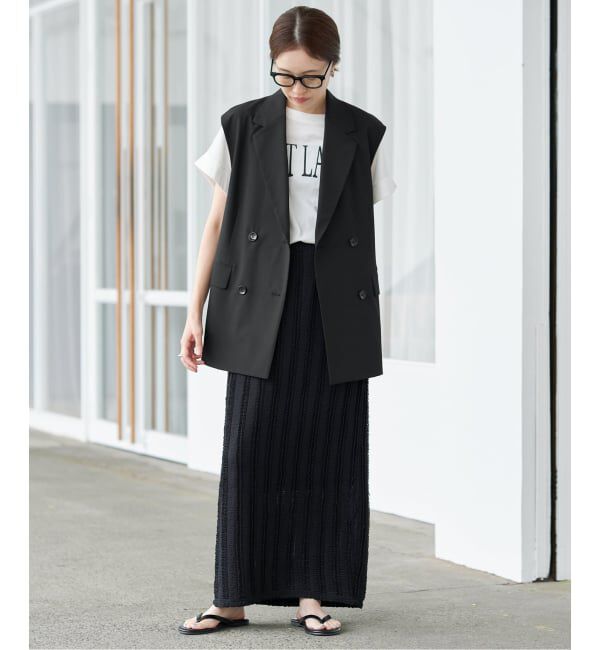 SLOBE IENA「《予約》TR TORO ダブルブレストジレ」|その他|