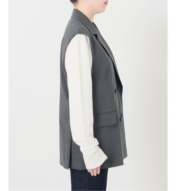 SLOBE IENA「《予約》TR TORO ダブルブレストジレ」|その他|