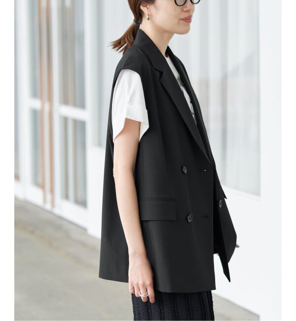 SLOBE IENA「《予約》TR TORO ダブルブレストジレ」|その他|
