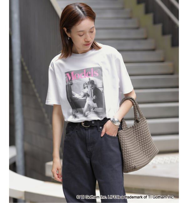 SLOBE IENA「GOOD ROCK SPEED SLOBE別注 LIFE PICTURE COLLECTION MODELS フォトTEE」|Tシャツ・カットソー|