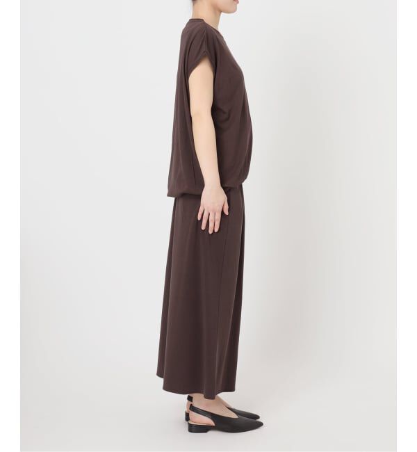 SLOBE IENA「《2枚セット/追加》ニュアンスカットソー&times;ナロースカートセットアップ」|Tシャツ・カットソー|