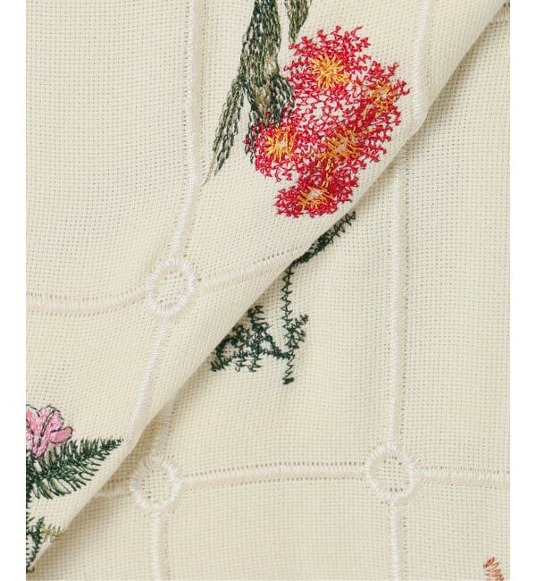 追加予約》embroideryメッシュパンツ（SLOBE IENA）｜ルミネの