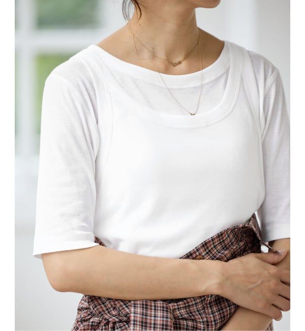 IENA「シアーリブ 2セット Tシャツ」|Tシャツ・カットソー|