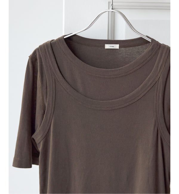 IENA「シアーリブ 2セット Tシャツ」|Tシャツ・カットソー|