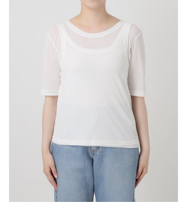 IENA「シアーリブ 2セット Tシャツ」|Tシャツ・カットソー|