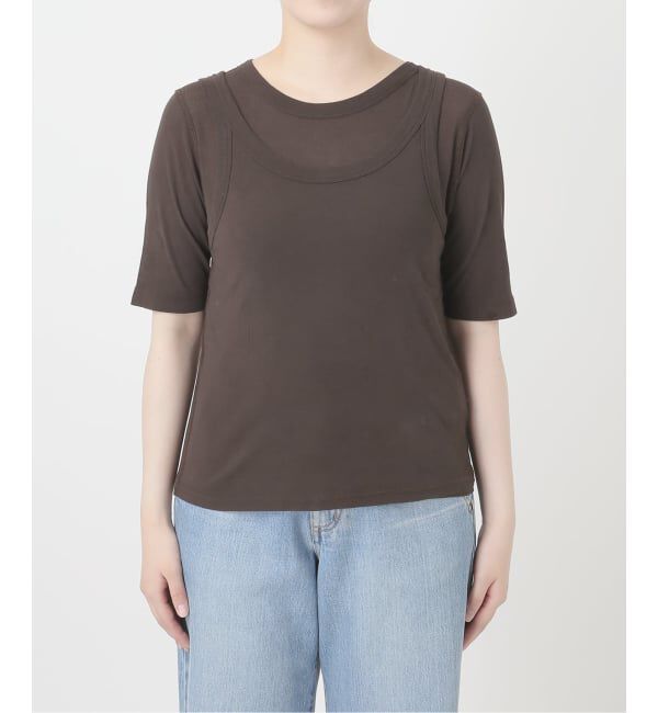 IENA「シアーリブ 2セット Tシャツ」|Tシャツ・カットソー|