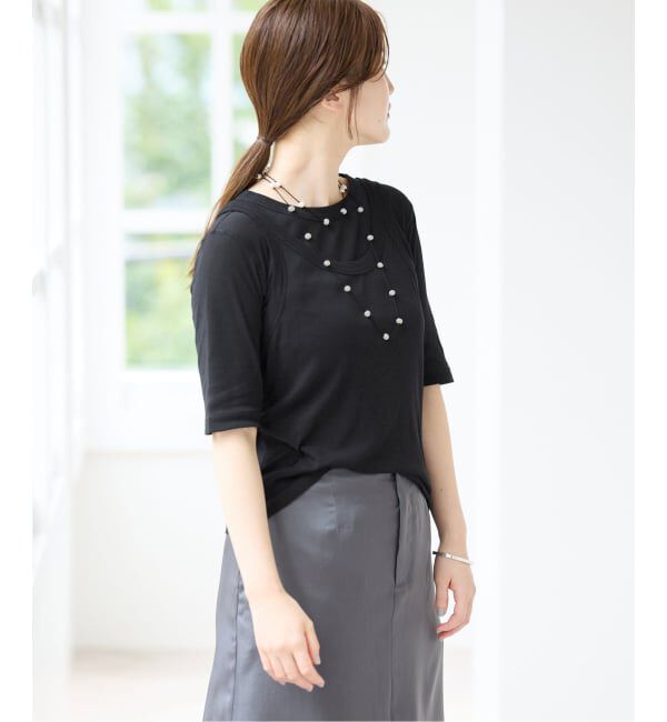 IENA「シアーリブ 2セット Tシャツ」|Tシャツ・カットソー|