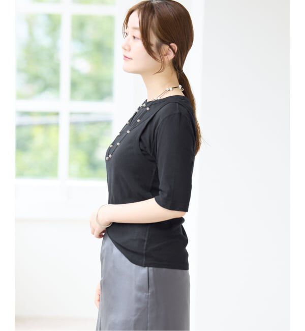 IENA「シアーリブ 2セット Tシャツ」|Tシャツ・カットソー|